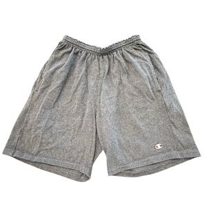 Champion Athletic Shorts Large 36-38 Stretch Waist Gray Casual Gym Walking Sport